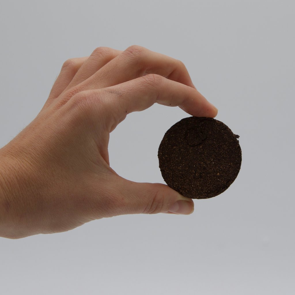 Photo of highly processed lignin