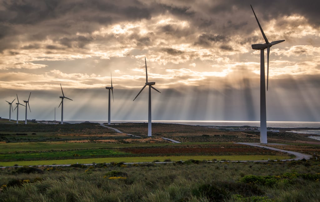 Wind Turbine in Tunisia.