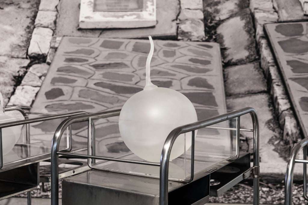 Installation in gallery