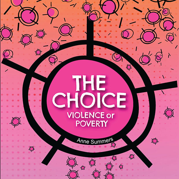 Report cover with text: The Choice: Violence or Poverty, Anne Summers