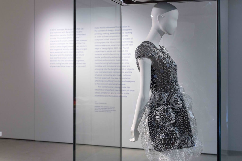 Code and Design, installation view, curated by Aaron Seymour, UTS Gallery