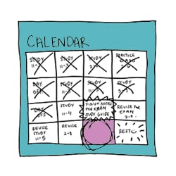 Illustration of a calendar