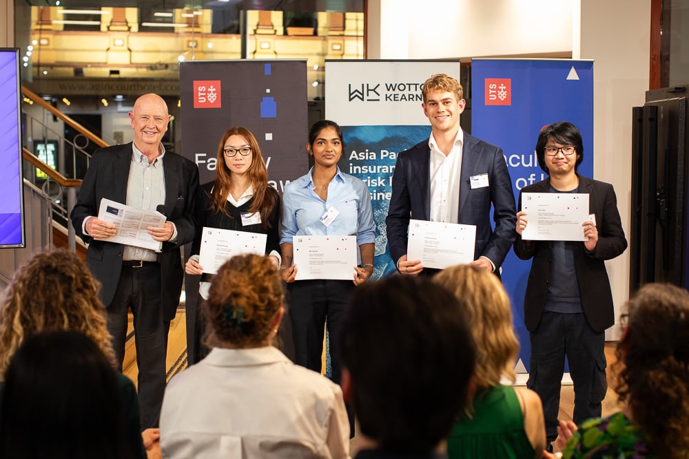Team Dementia Australia with Neota’s John Lord. Image credit: Anna Zhu Photography.