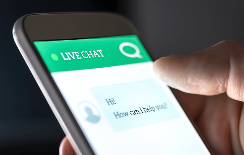 A phone chatbot