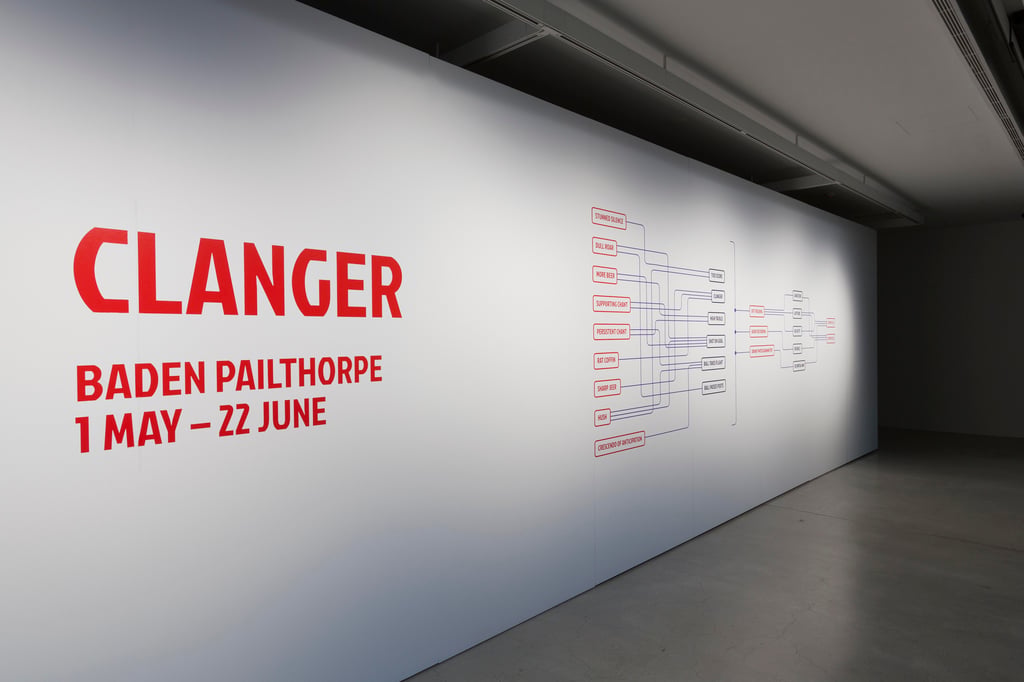 Baden Pailthorpe, Clanger, installation view, UTS Gallery 2018