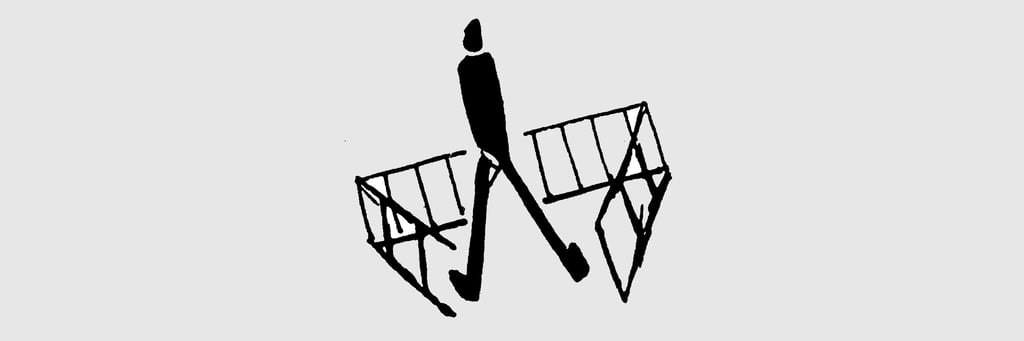Deutsch: Franz Kafka - Mann zwischen Gittern. Titel: Max Brod
English: "Man behind Bars", Kafka.
Digitized pencil drawing depicting a figure surrounded by a low, fence-like drawing. Used as illustration for the chapter "In The Cathedral" of the Muir translation of The Trial
