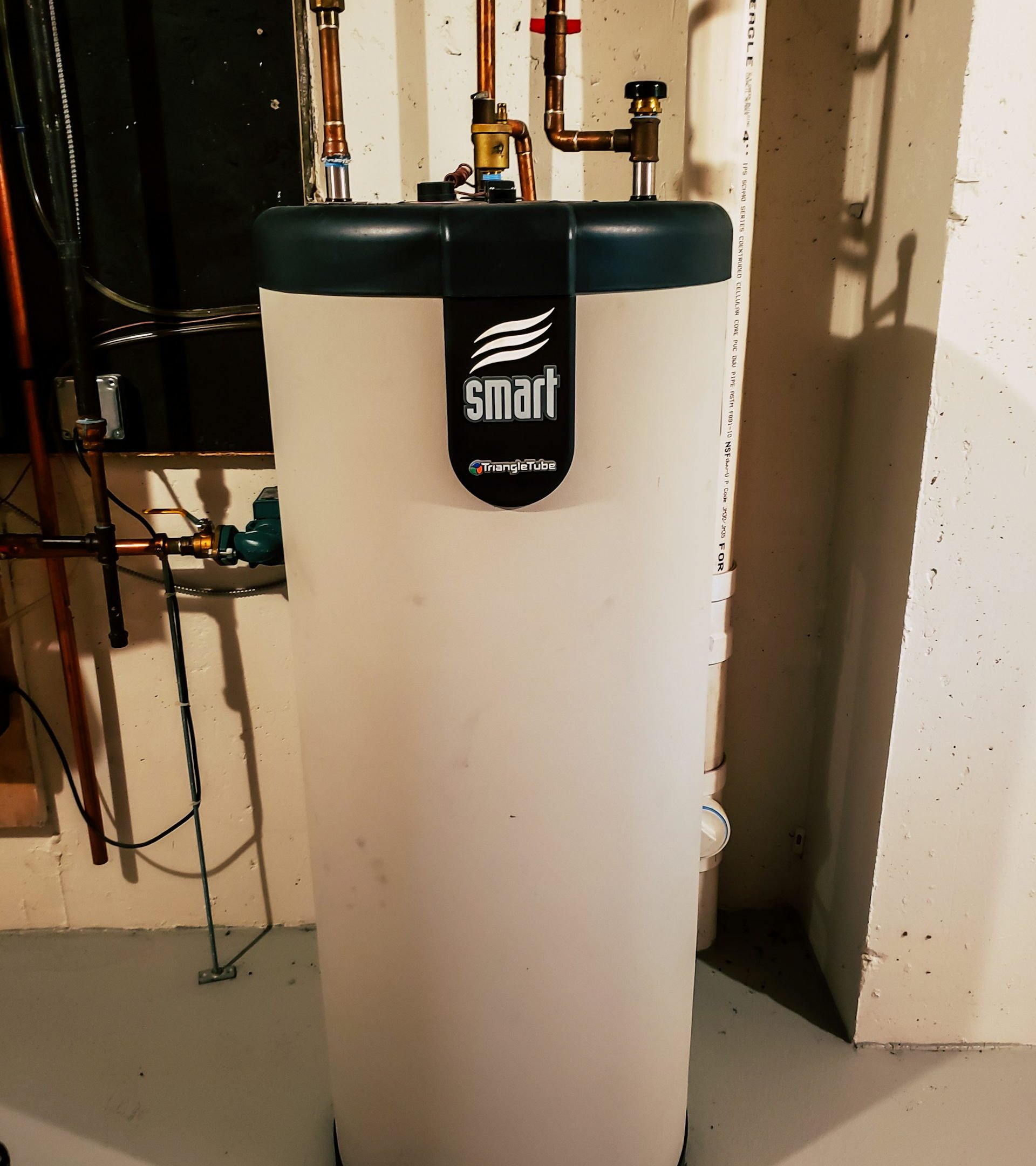 a smart electric water heater