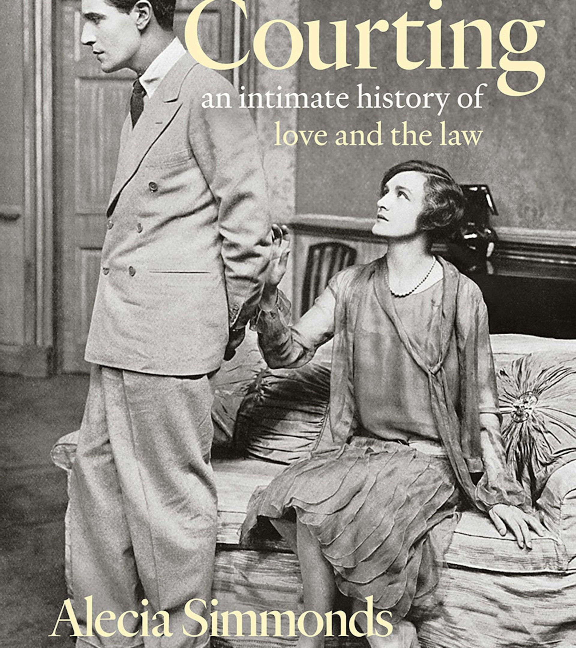 The cover for the book Courting.