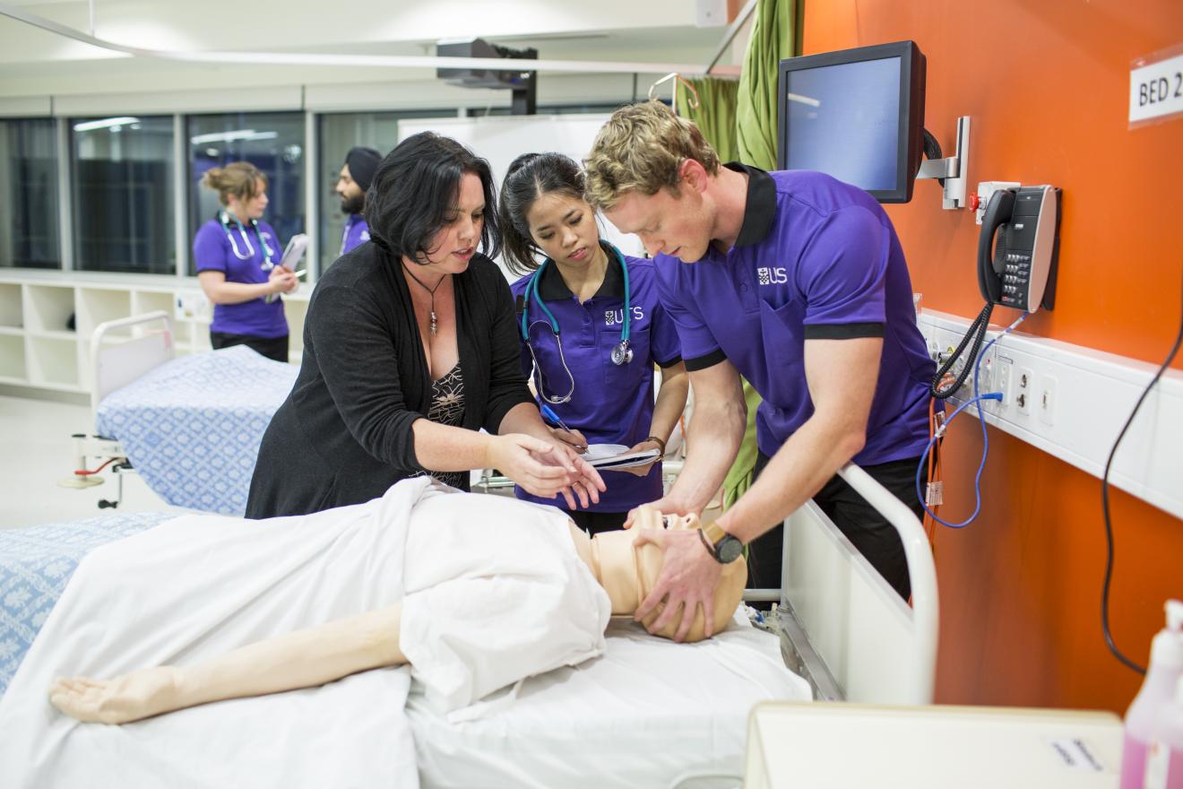 UTS Health nursing students