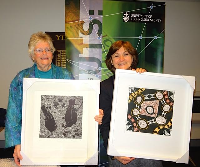 Jenny Onyx farewell Nina Burridge paintings