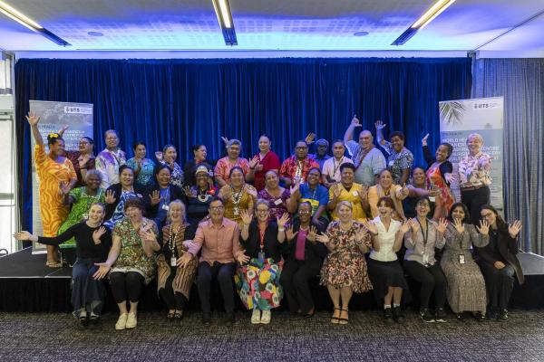 Pacific Leadership Program 2024 fellows and WHO CC UTS team