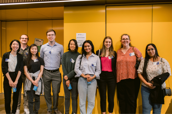 Lucy mentees and mentors in event