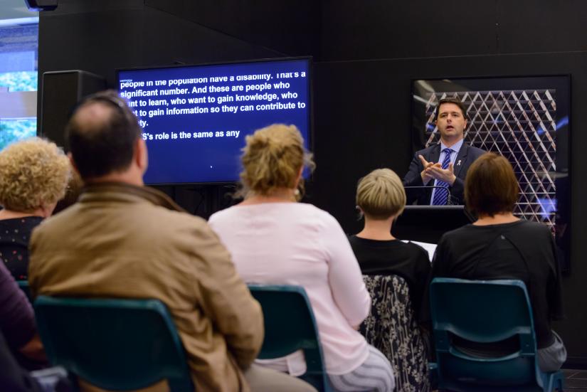 Disability Discrimination Commissioner, Mr Alastair McEwin