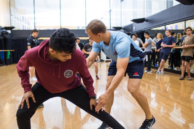 Sports and conditioning class