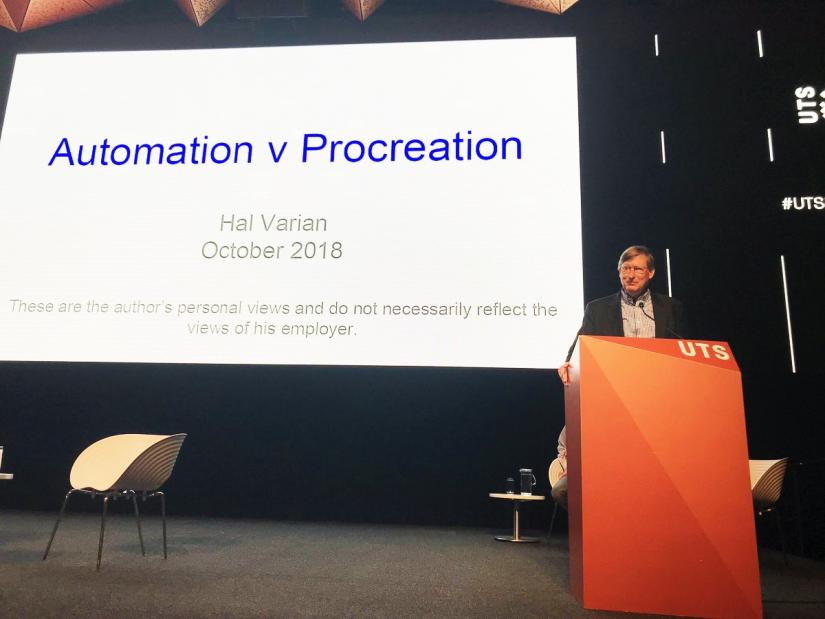 Hal Varian at UTS