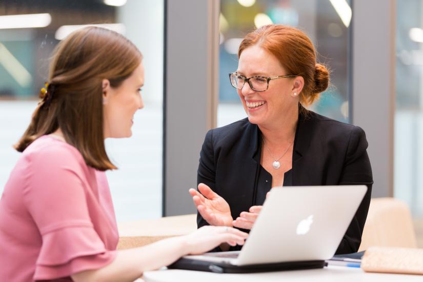 Nursing student with academic