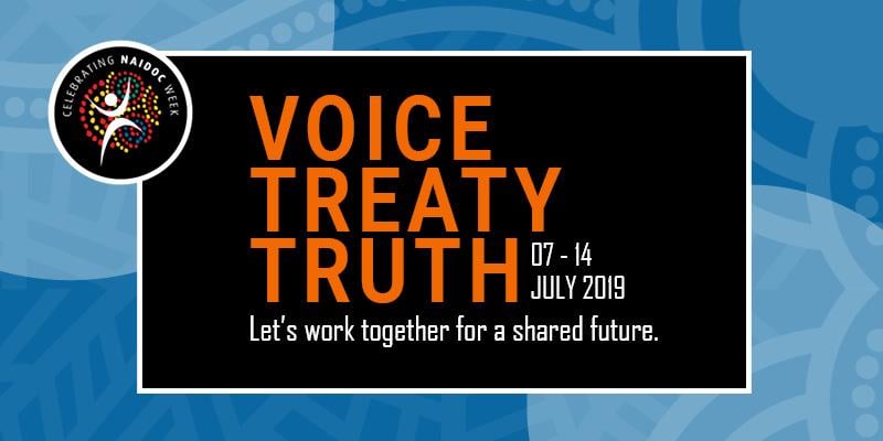 NAIDOC 2019 logo and theme