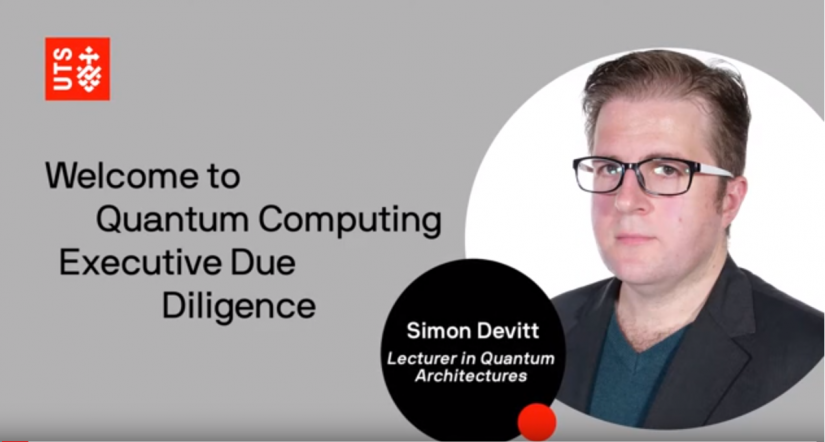 Photo of Dr Simon Devitt, UTS QSI