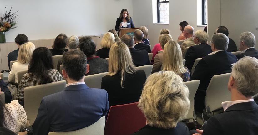 Rachael announcing Side-by-side results