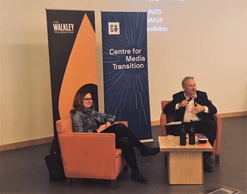 Katharine Murphy in conversation with the CMT's Peter Fray