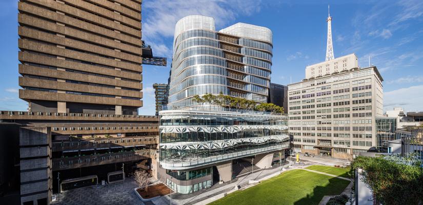 UTS Central from Alumni Green