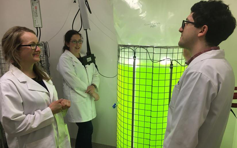 UTS C3 scientists with a bioreactor