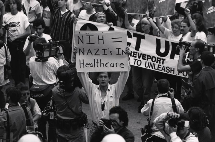 ACT UP Activists at the National Institutes of Health
