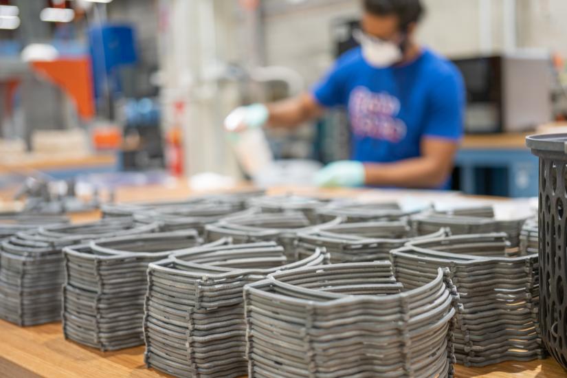 3d printing Face Shields at UTS ProtoSpace