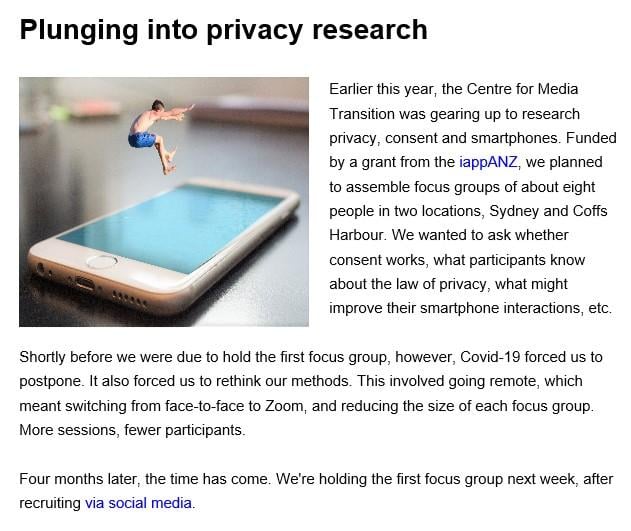 Image from CMT Newsletter