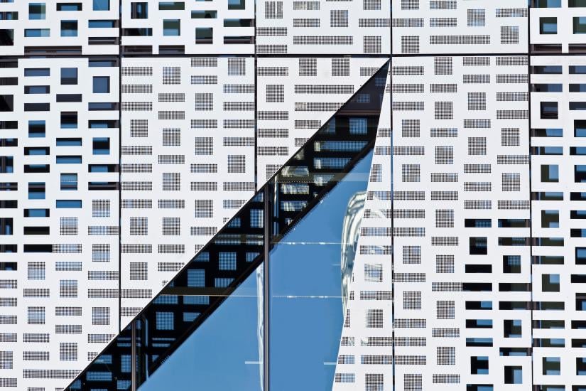 Building 11 facade, picture by Andrew Worssam