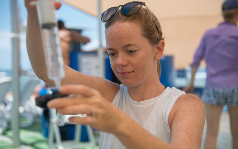 Dr Jennifer Matthews is a marine scientist