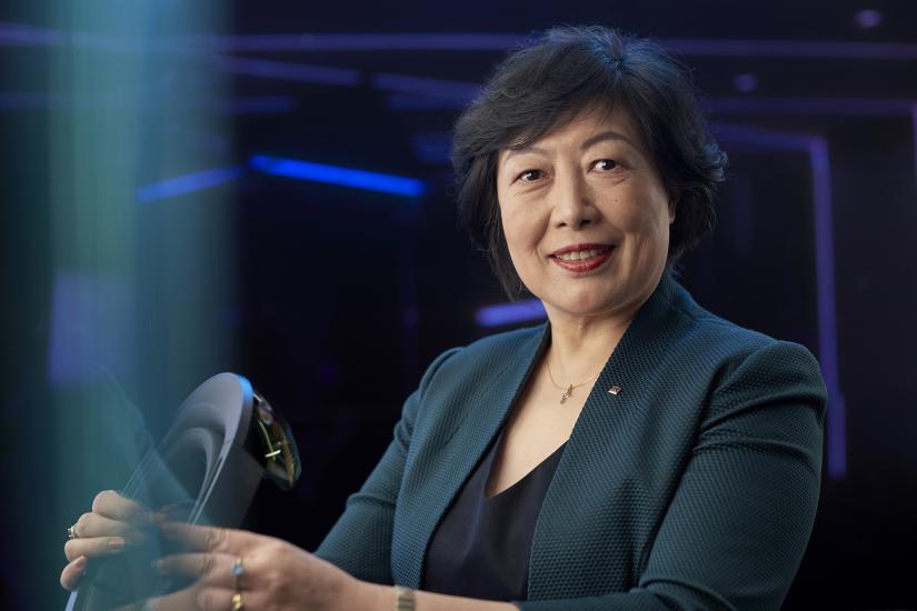 Portrait of Jie Lu by Toby Burrows