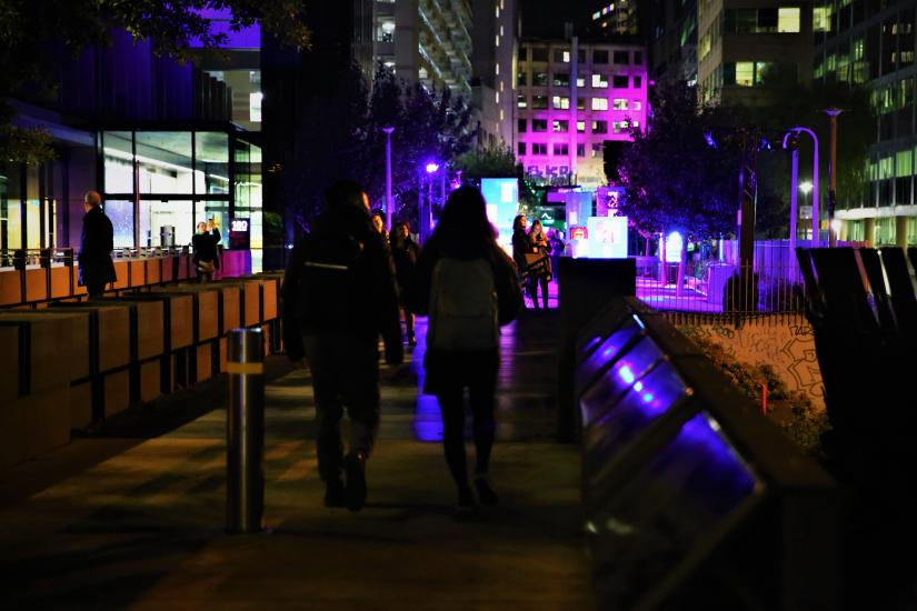 The Goods Line during Vivid