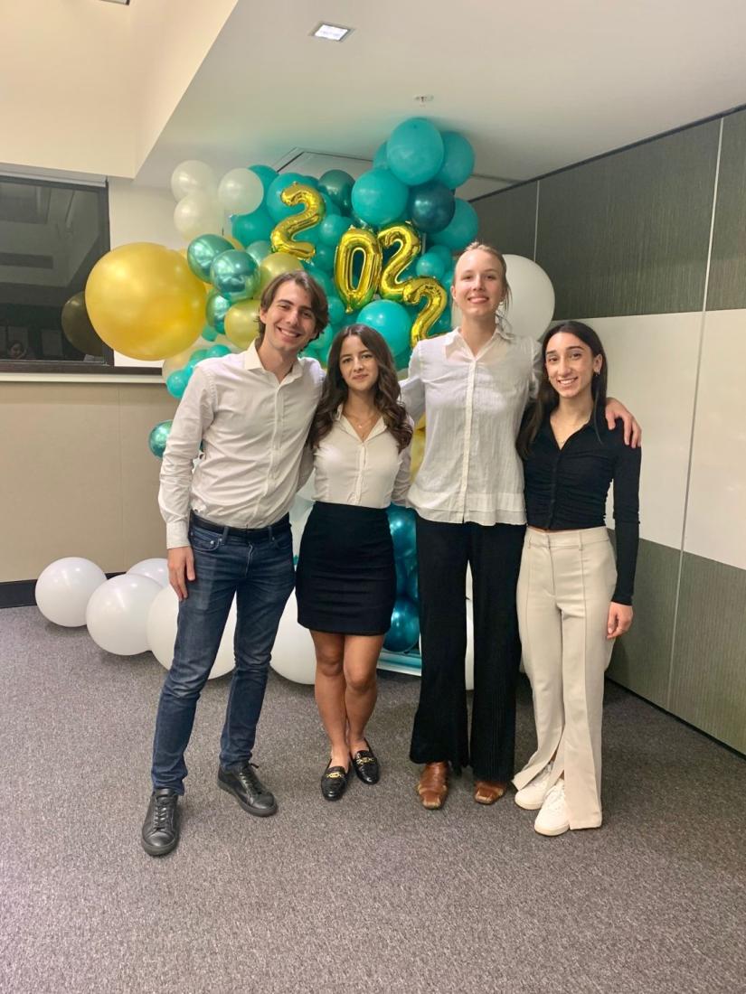 UTS Business students who worked with the NSW National Parks and Wildlife Service.