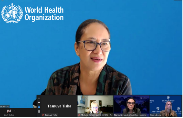 Elizabeth Iro, Chief Nurse WHO