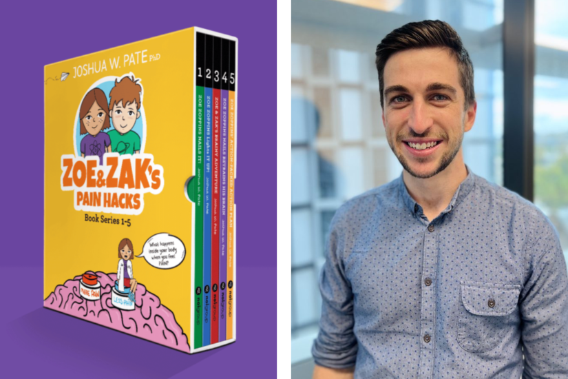 The cover of the book series