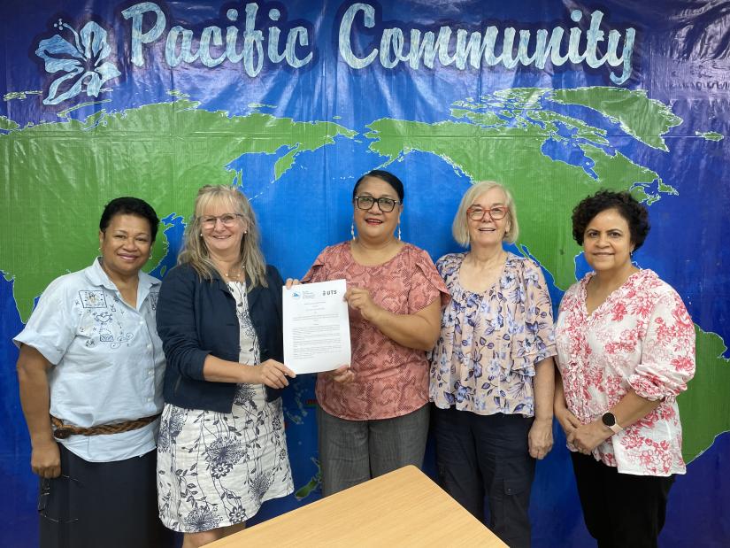 Group of international colleagues