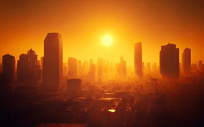 A group of unidentified workers seated in a row holding iPads, notebooks and a pen.