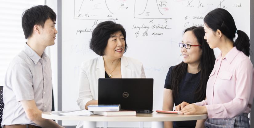 Professor Jie Lu and Laureate team