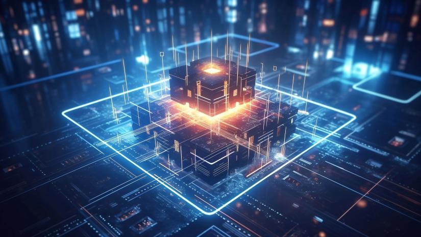 quantum computer chip