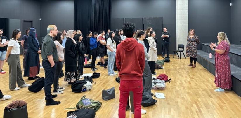 UTS preservice teachers roleplaying classroom management scenarios