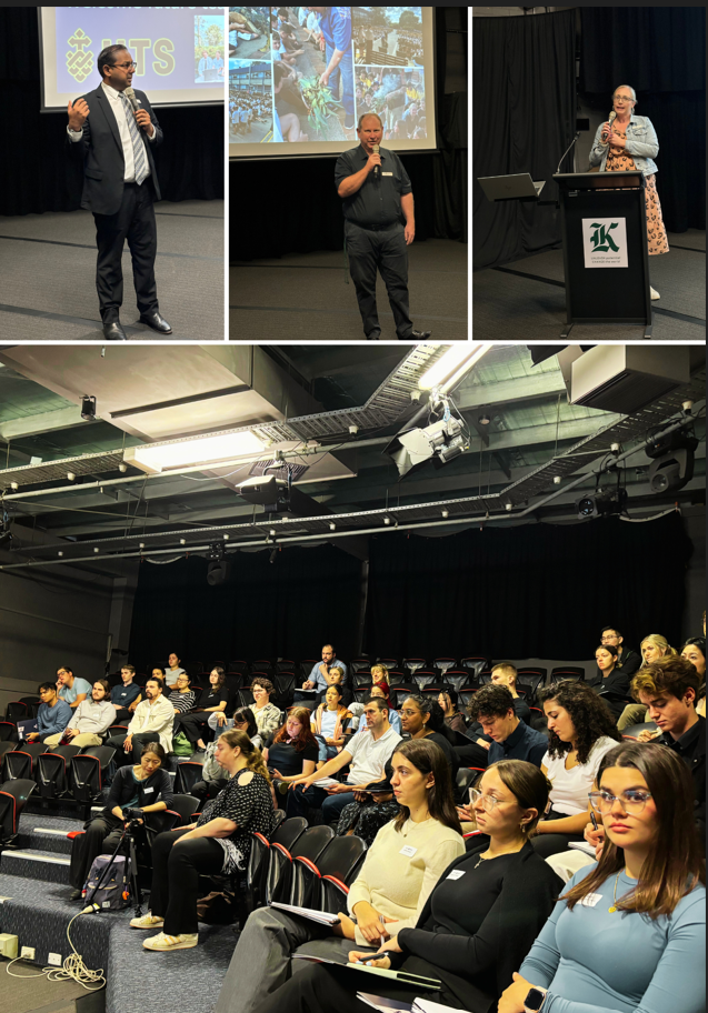 Principal Robin Chand, Deputy Principals Craig and Clair-Louise Schofield