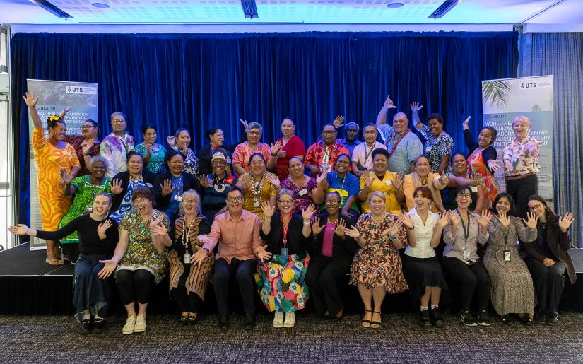 Pacific Fellows taking part in the WHO Collaborating Centre for Nursing and Midwifery UTS Pacific Leadership Program. Picture by Monique Perera