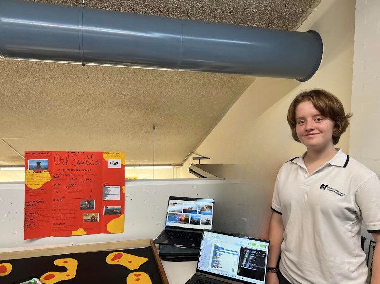 14-year-old Maddie Blanch from Sydney Secondary College Balmain Campus.