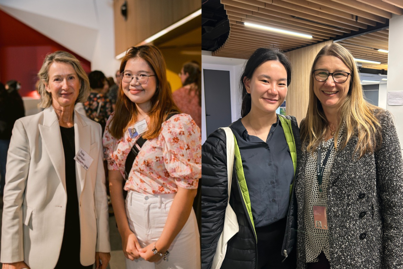 Lucy Mentoring Mentees and Mentors