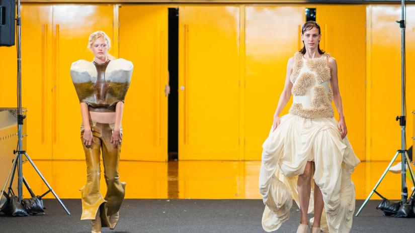 Ethan Bergersen Design on the runway