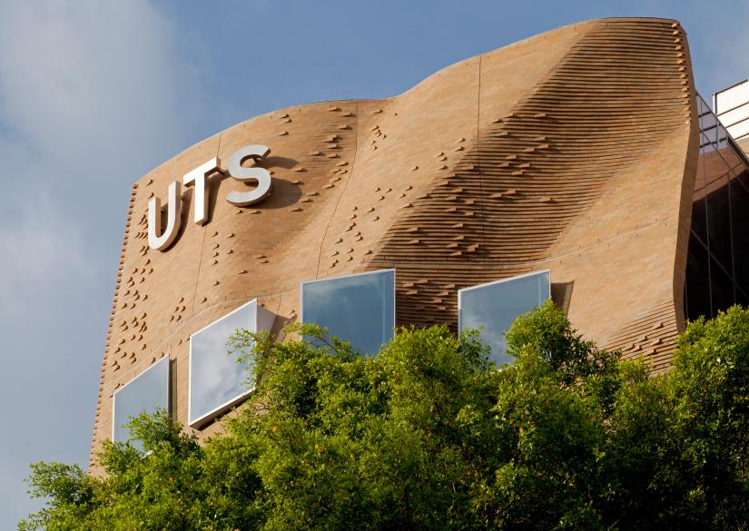 UTS Business Building with trees