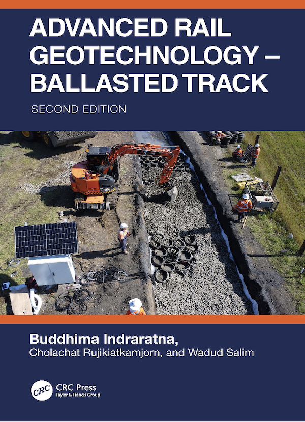 Book cover of 'Advanced Rail Geotechnology - Ballasted Track'
