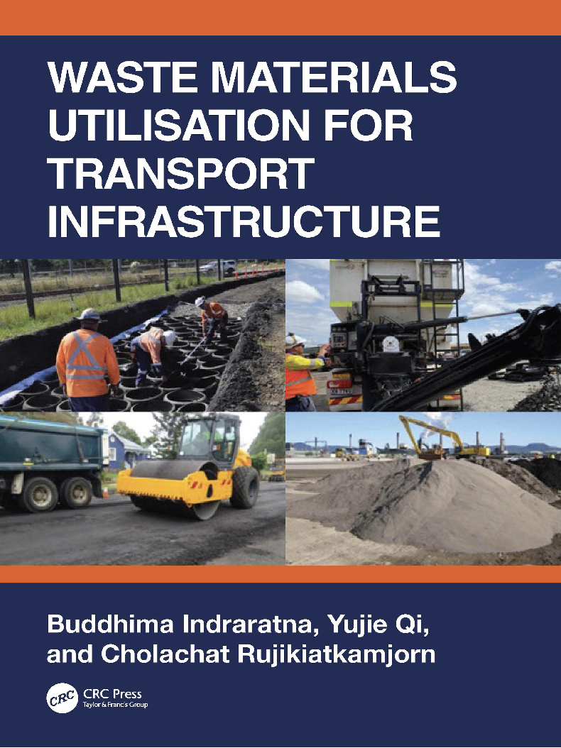 Book cover of 'Waste Materials Utilisation for Transport Infrastructure'