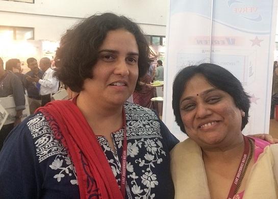 Prof Meera Agar and Priya Kulkarni